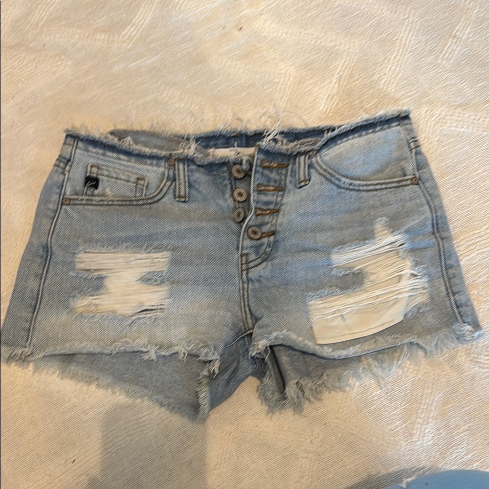 KanCan Distressed Denim Women Shorts
